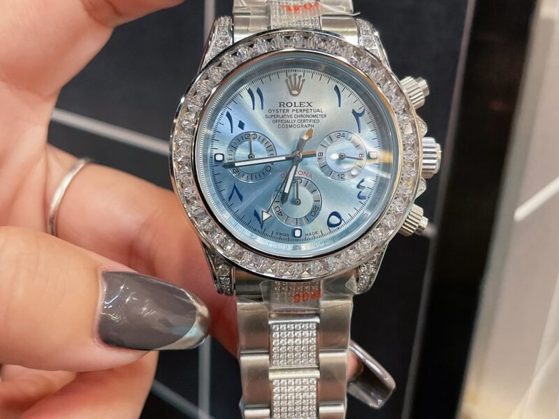 Rolex Ice Blue Daytona New Daytona Rainbow Edition