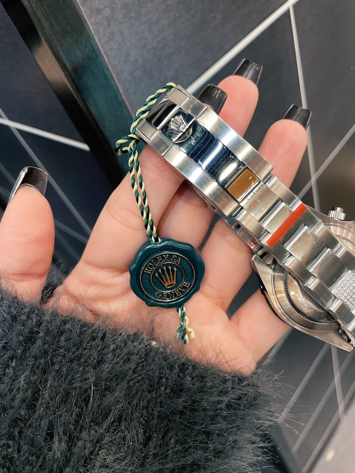 Rolex Ice Blue Daytona New Daytona Rainbow Edition - Image 3