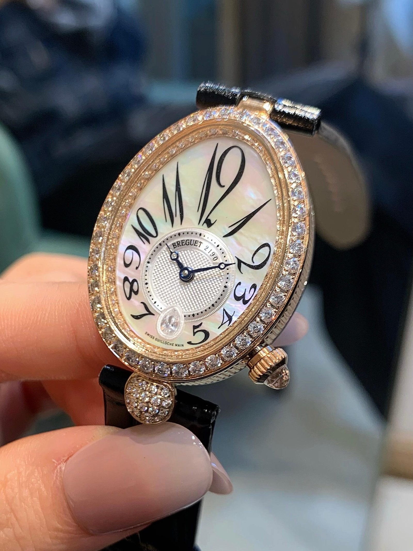 Breguet Reine de Naples Series High-Quality Swiss Quartz Ladies Watch - Image 10