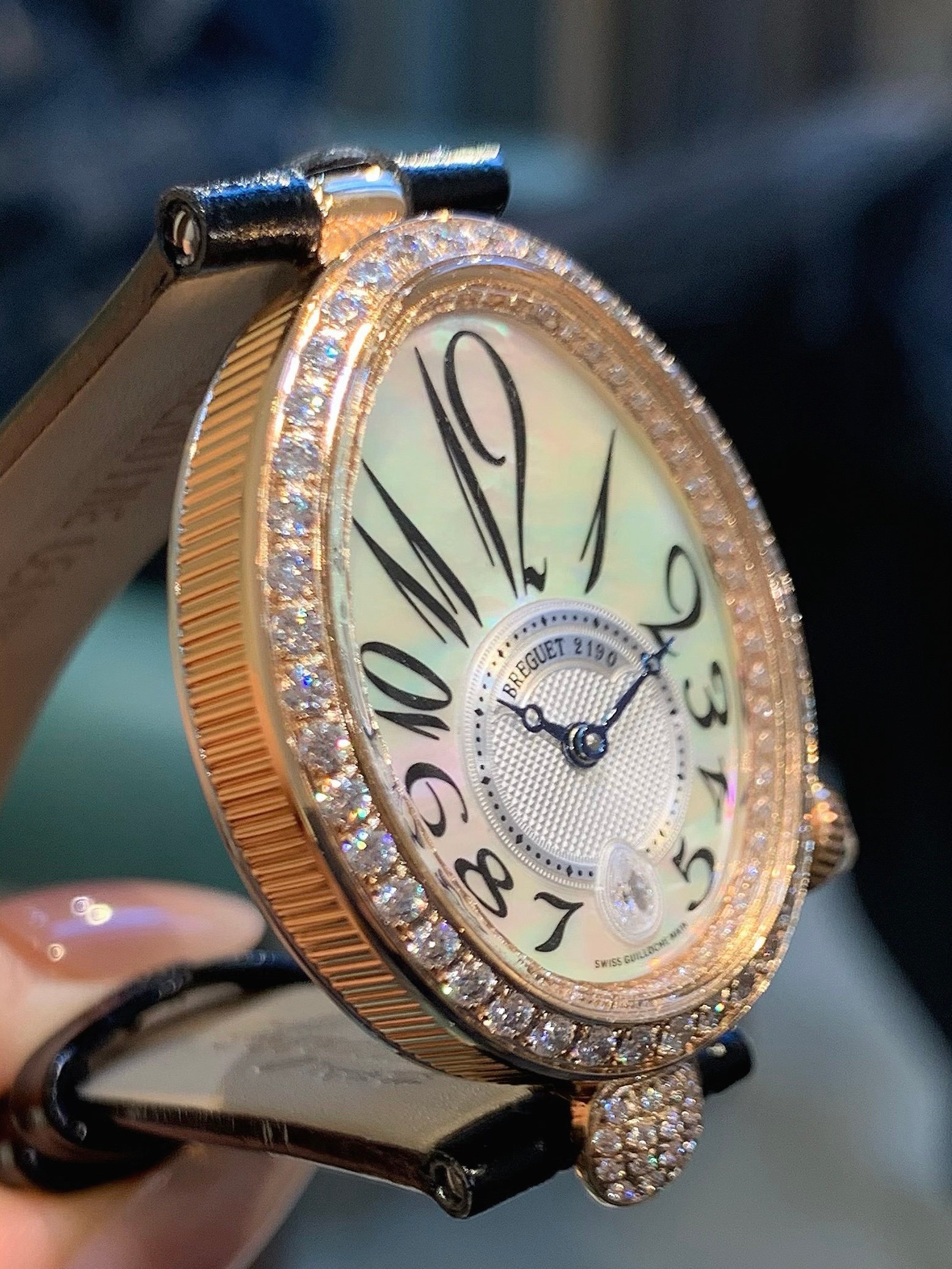 Breguet Reine de Naples Series High-Quality Swiss Quartz Ladies Watch - Image 12