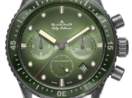 Blancpain Fifty Fathoms Series 5200-0153-B52A (Aurora Green) Watch