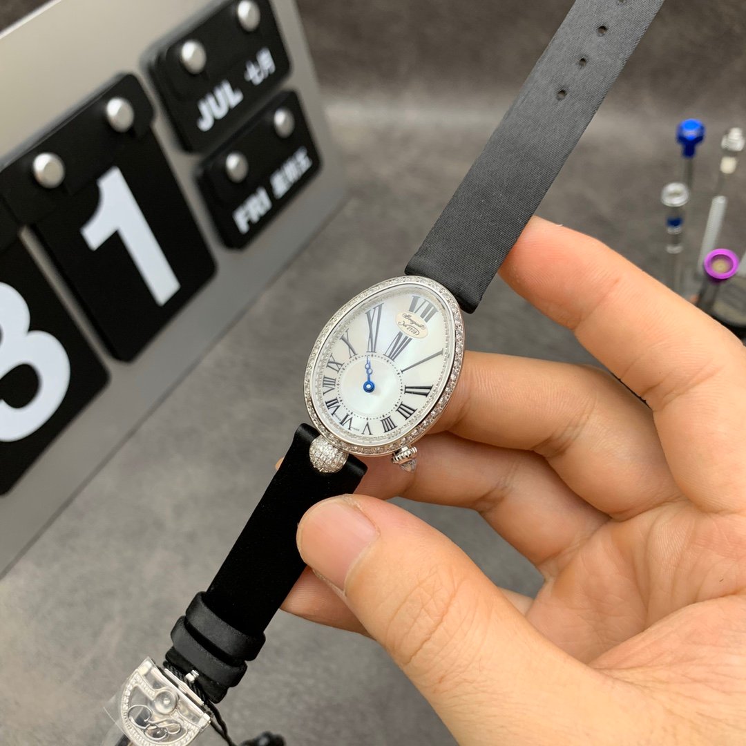 Breguet Reine de Naples Swiss Quartz Movement Elegant Ladies Watch - Image 6