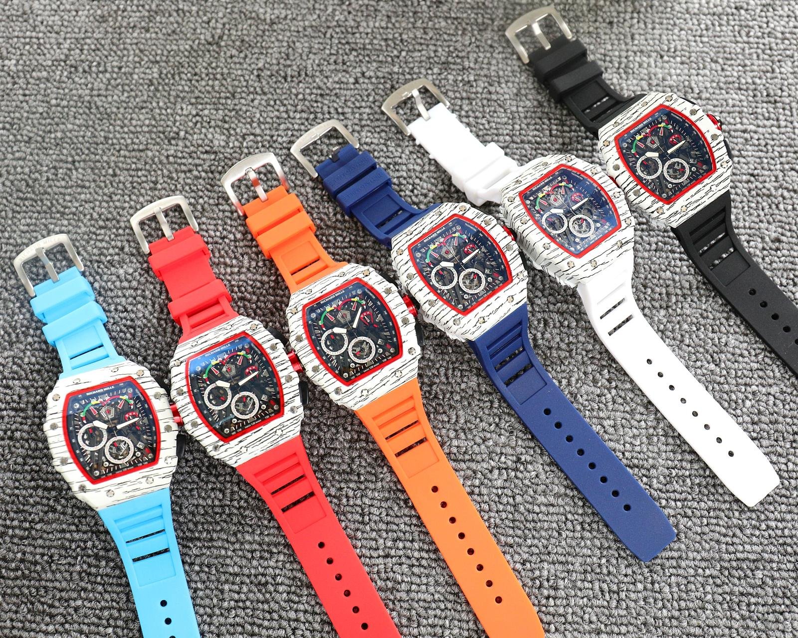 Richard Mille Men's Collection Luxurious and Elegant Literal Carving Design Watch