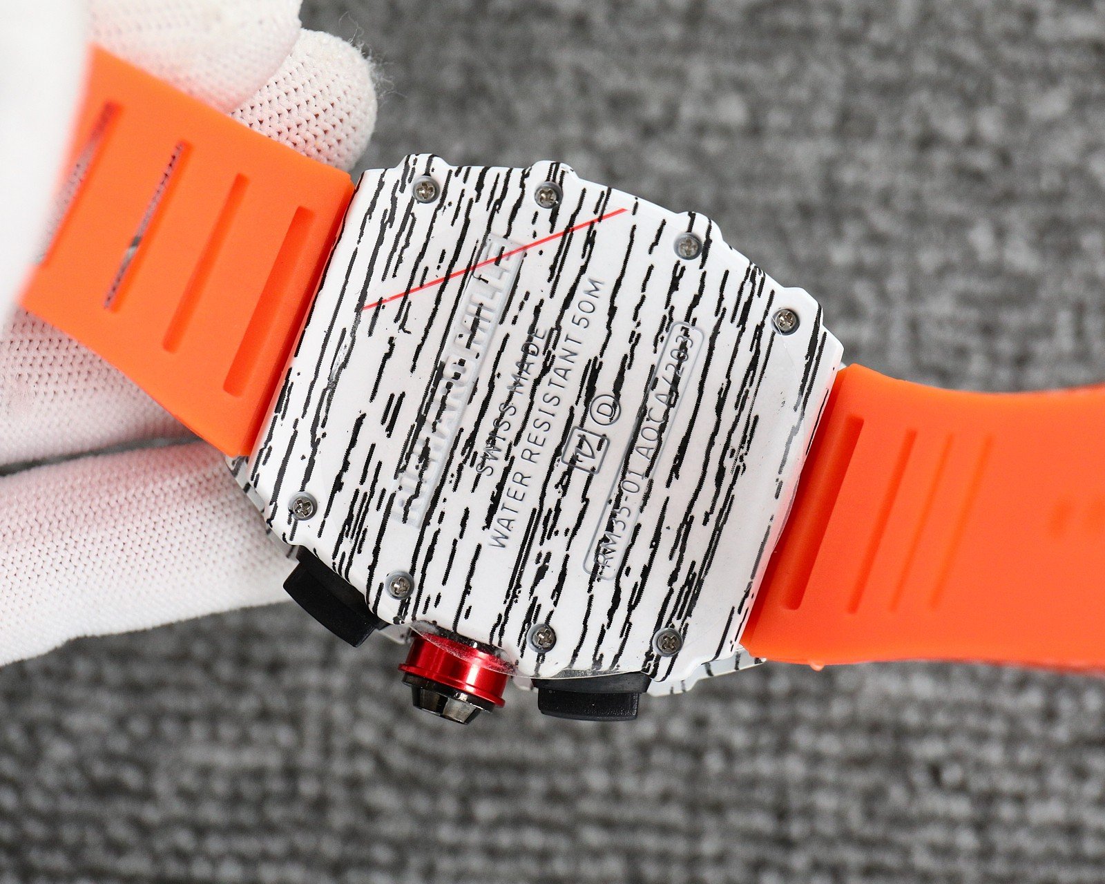 Richard Mille Men's Collection Luxurious and Elegant Literal Carving Design Watch - Image 3