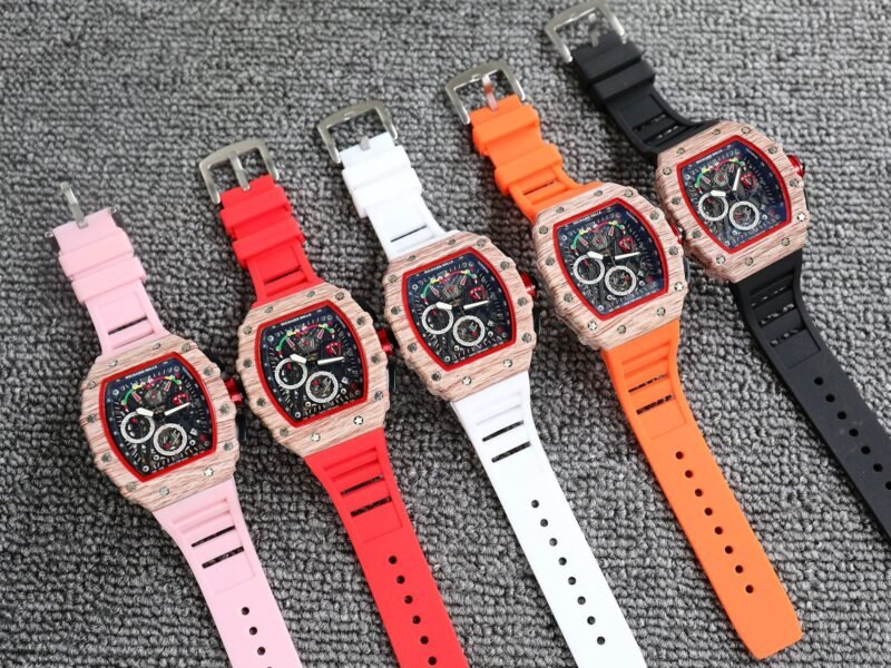 Richard Mille Men's Series Six Needle Multi functional Running Time Constant Time Series Watch