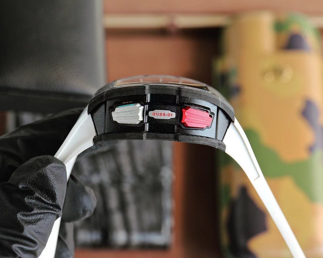 Richard Mille Men's Collection RM 65-01 Carbon TPT Carbon Fiber Watch - Image 5