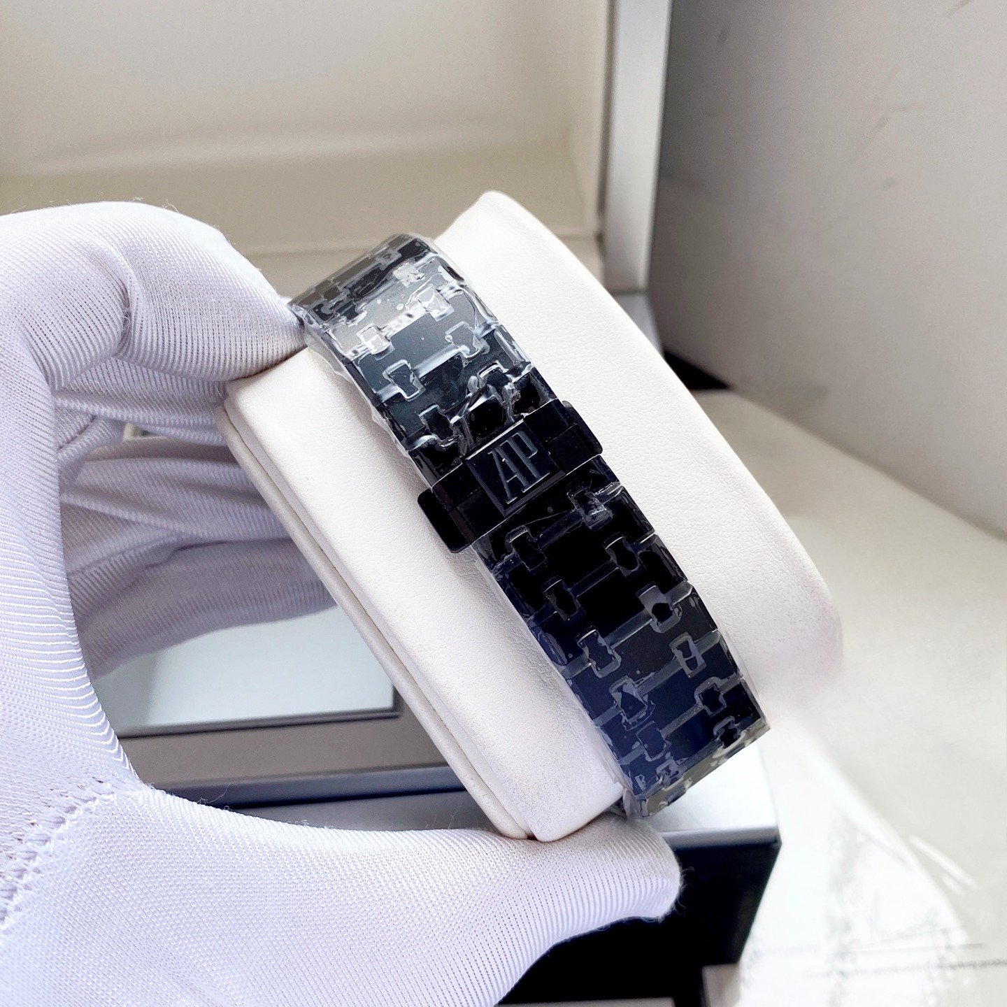 Audemars Piguet Royal Oak series, a perpetual calendar wristwatch with complex functions. Model: 26574ST2.OO.1220 - Image 3