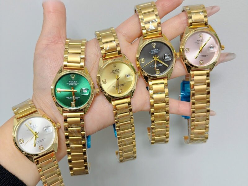 Rolex 33mm Women’s Watch • Exquisite Fashion • Date-just Display