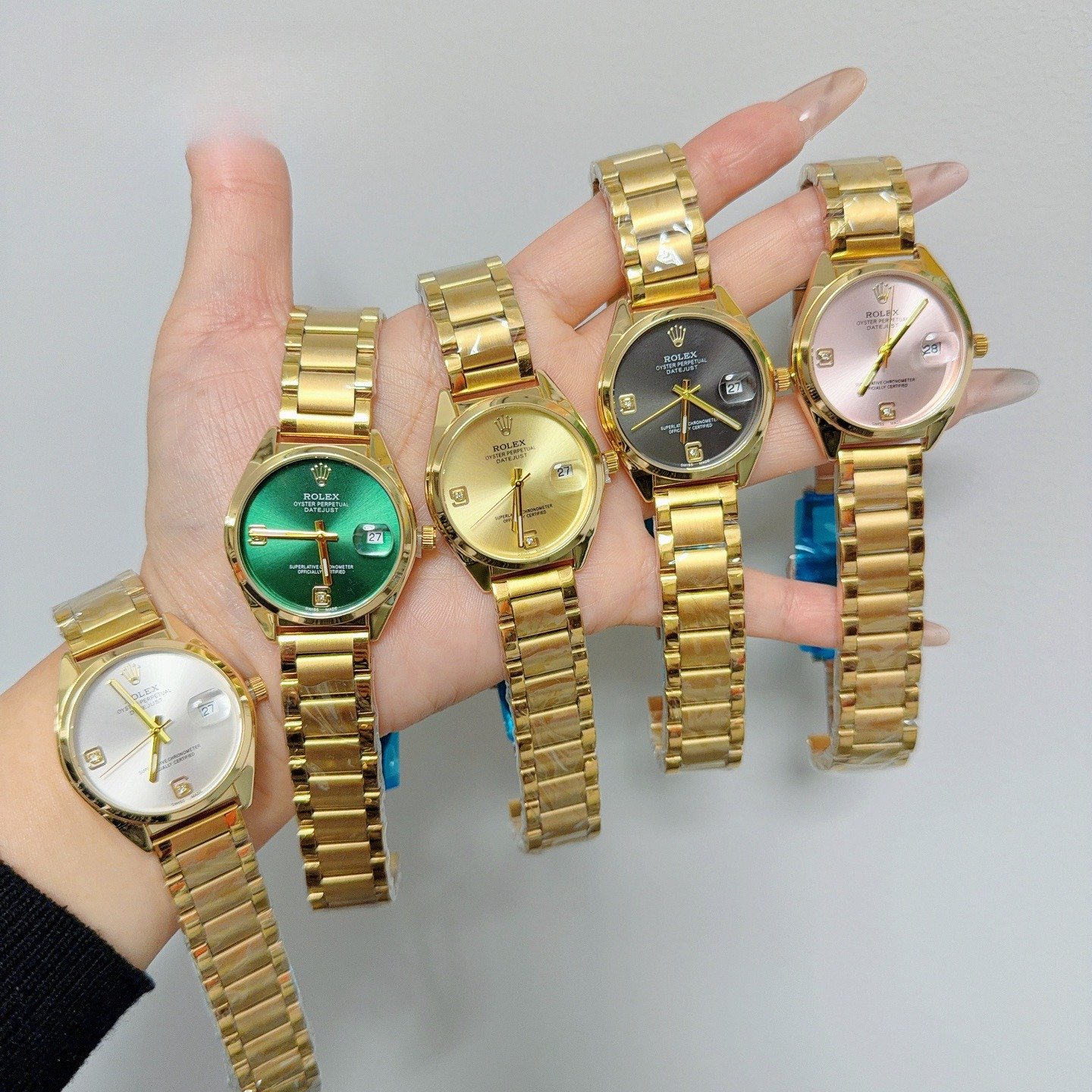 Rolex 33mm Women’s Watch • Exquisite Fashion • Date-just Display