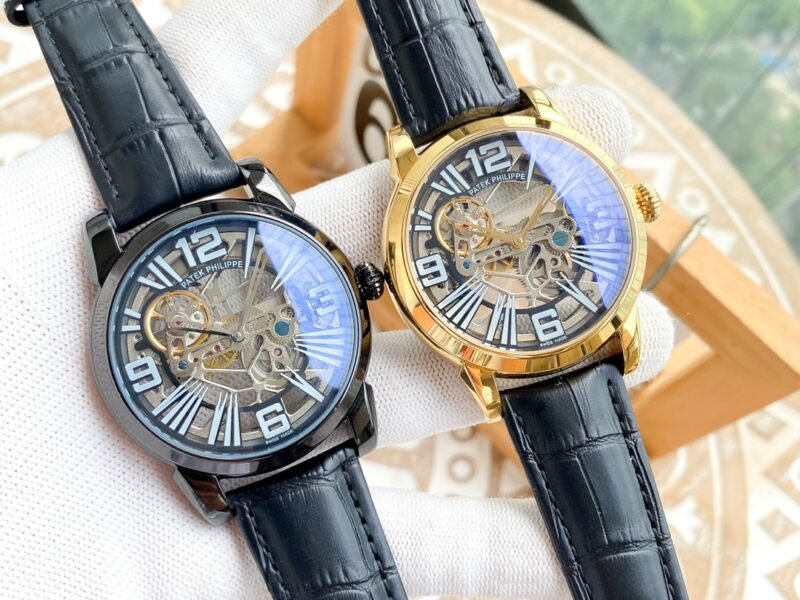 Patek Philippe boutique men's wristwatches are crafted with exquisite craftsmanship, exuding a luxurious and noble touch, showcasing a gentlemanly style