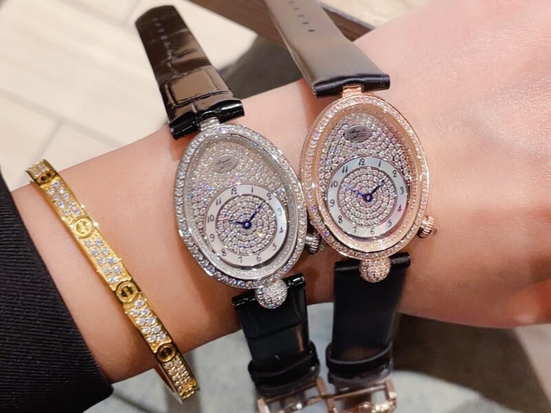 Breguet Reine de Naples Swiss Quartz Movement Elegant Ladies Watch