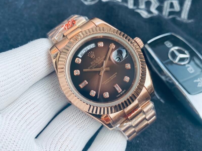 Rolex Elegant Day-Date Series Women’s Classic Timepiece Watch