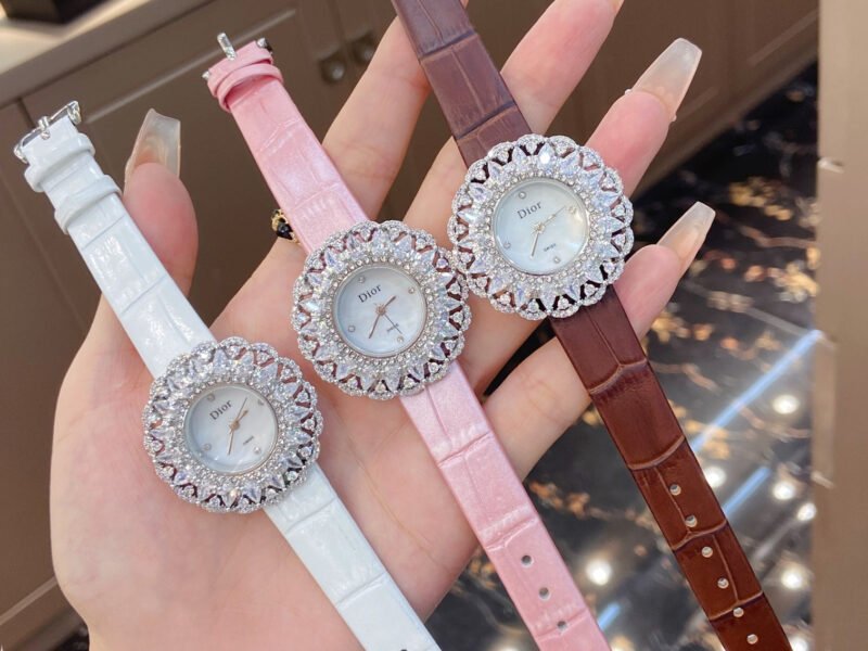 Dior's new La d de Dior collection of high-end luxury jewelry watches