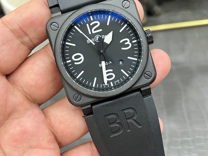 Bell & Ross INSTRUMENTS Series BR03A-BL-CE/SRB Watch
